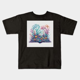 Underwater world coral reefs Kids T-Shirt